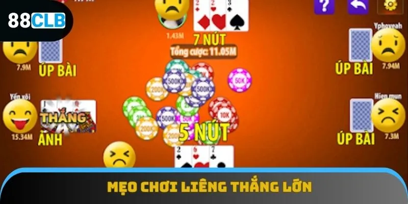 Mẹo giúp hội viên chinh phục ván bài